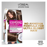 LOreal Paris Casting Creme Gloss - 513 Ashy Nude Brown Loreal Casting Creme  