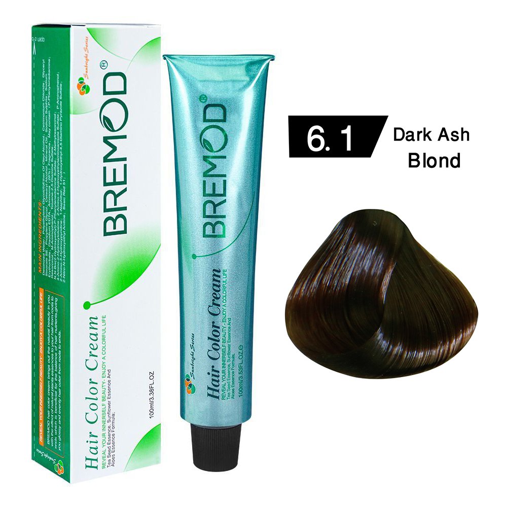 6.1 Bremod Hair Color 100ml Dark Ash Blond