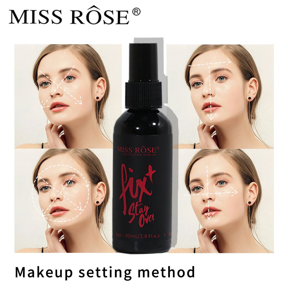 Miss Rose - Makeup Fixer Fast Forming Waterproof & Moisturizing Spray 80Ml