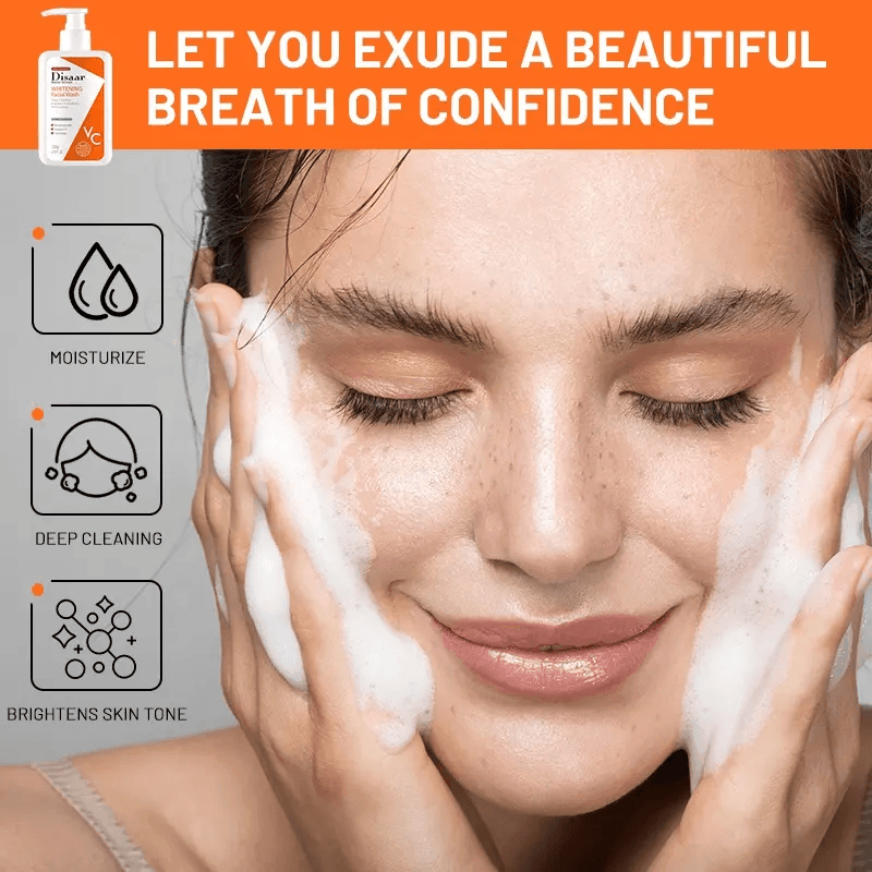 Disaar Whitening Deep Cleaning Facial Wash 200g