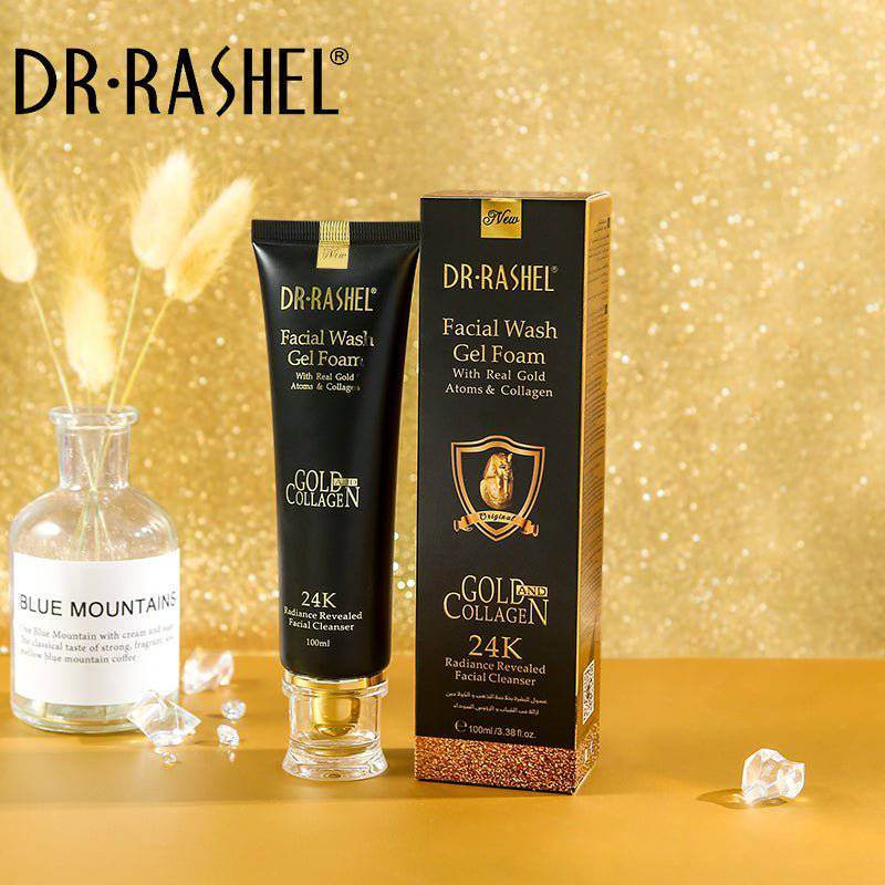 Dr Rashel 24K Gold Facial Wash Gel Foam