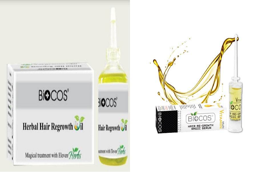 Biocos Herbal Hair Regrowth Oil & Serum