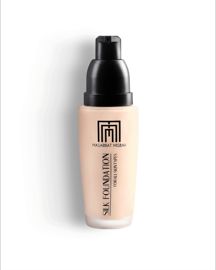 Masarrat Misbah Silk Foundation - Ivory