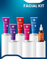 Olim Naturals 6-Step Facial Kit – Complete Brightening, Hydration & Glow System for Dull, Uneven Skin Olim Naturals  