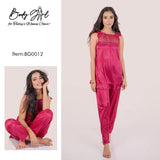 Body Girl 2 Pieces Bridal Silk Nightwear For Girls & Women body girl  