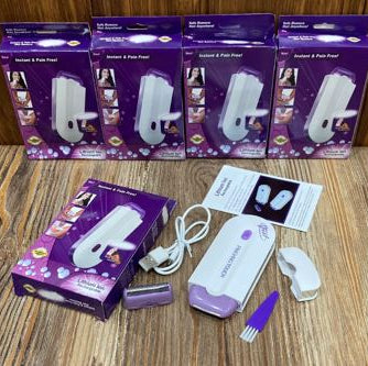 Finishing Touch Painless Rechargeable Body And Facial Hair Remover Trimmer machine For Women