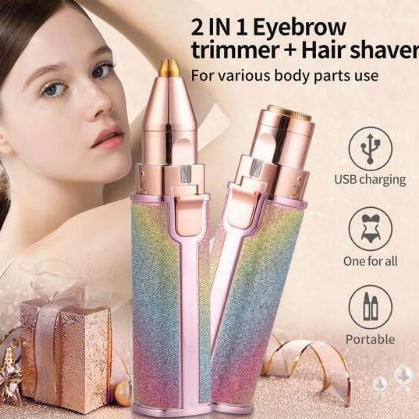 Ladies facial and eyebrows hair removal machine Rechargeable