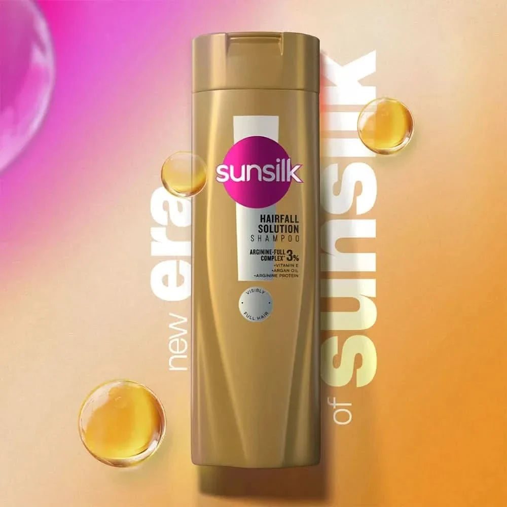 SUNSILK HAIRFALL SOLUTION SHAMPOO 185ML