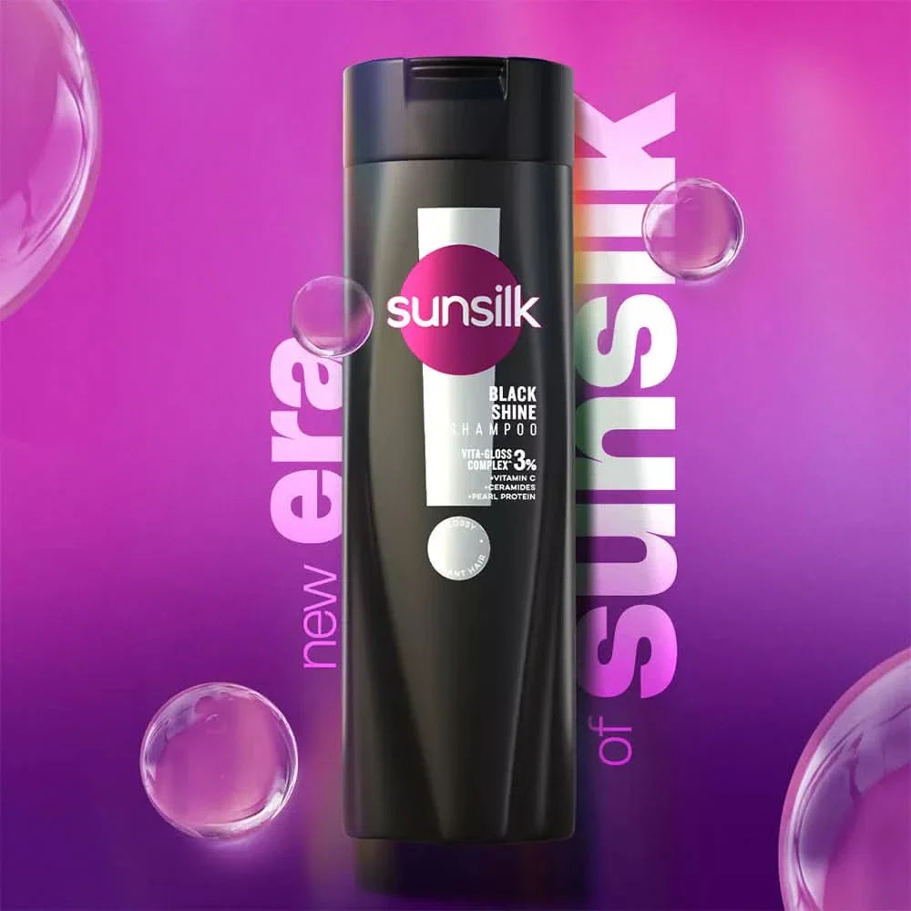 SUNSILK BLACK SHINE SHAMPOO 400ML