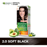 Garnier - Color Naturals Crème Hair Color - 2.0 Soft Black Garnier  