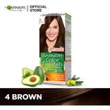 Garnier - Color Naturals Crème Hair Color - 4 Brown Garnier  