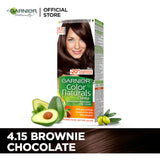 Garnier - Color Naturals Crème Hair Color - 4.15 Brownie Chocolate Garnier  
