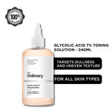 The Ordinary Glycolic Acid 7% Toning Solution - 240ml The Ordinary  