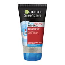 Garnier Pure Skin Exfoliating Charcoal Scrub 150ml