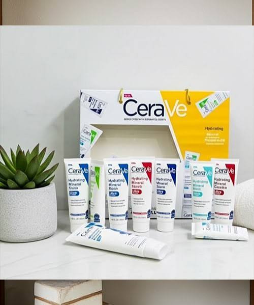 CeraVe  Hydrating Munral Facial Kit Tube 100mlX6