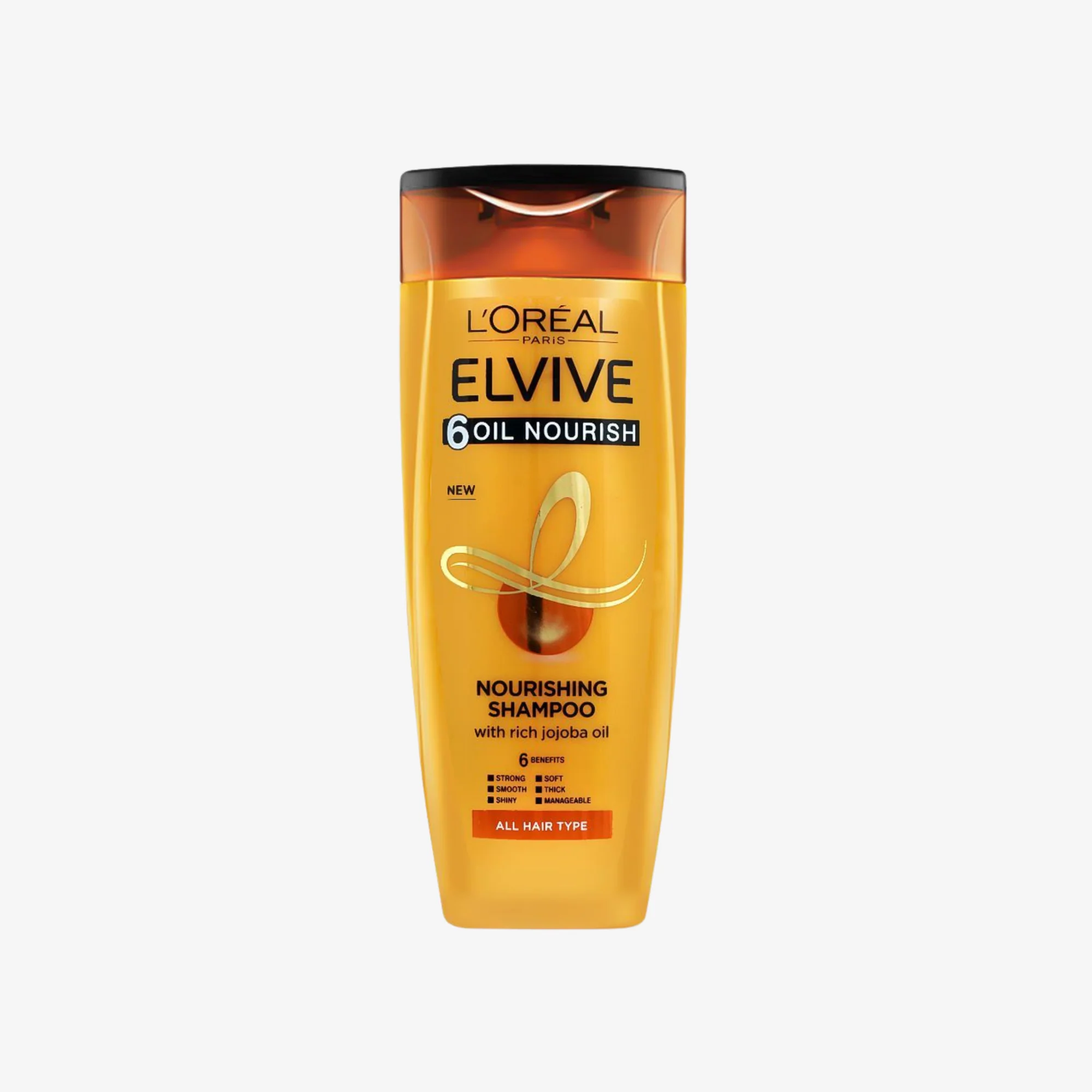 L'Oreal Paris Elvive 6 Oil Nourish Shampoo 360 Ml - For Dull & Dry Hair