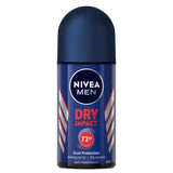 Nivea Men Dry Impact 72 Hours Dual Protection Roll on NIVEA  
