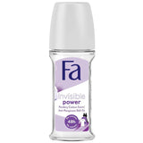 FA Roll on Anti-Perspirant Invisible Power Powdery Cotton Scent FA  