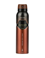 JANAN OUD POUR HOMME PERFUME BODY SPRAY J.  
