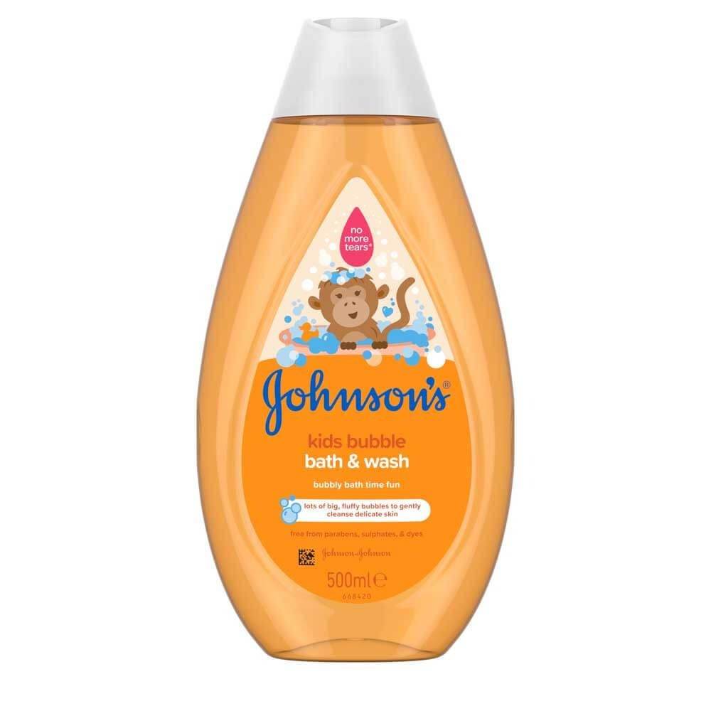 Johnsons Kids Bubble bath & Wash 500ml