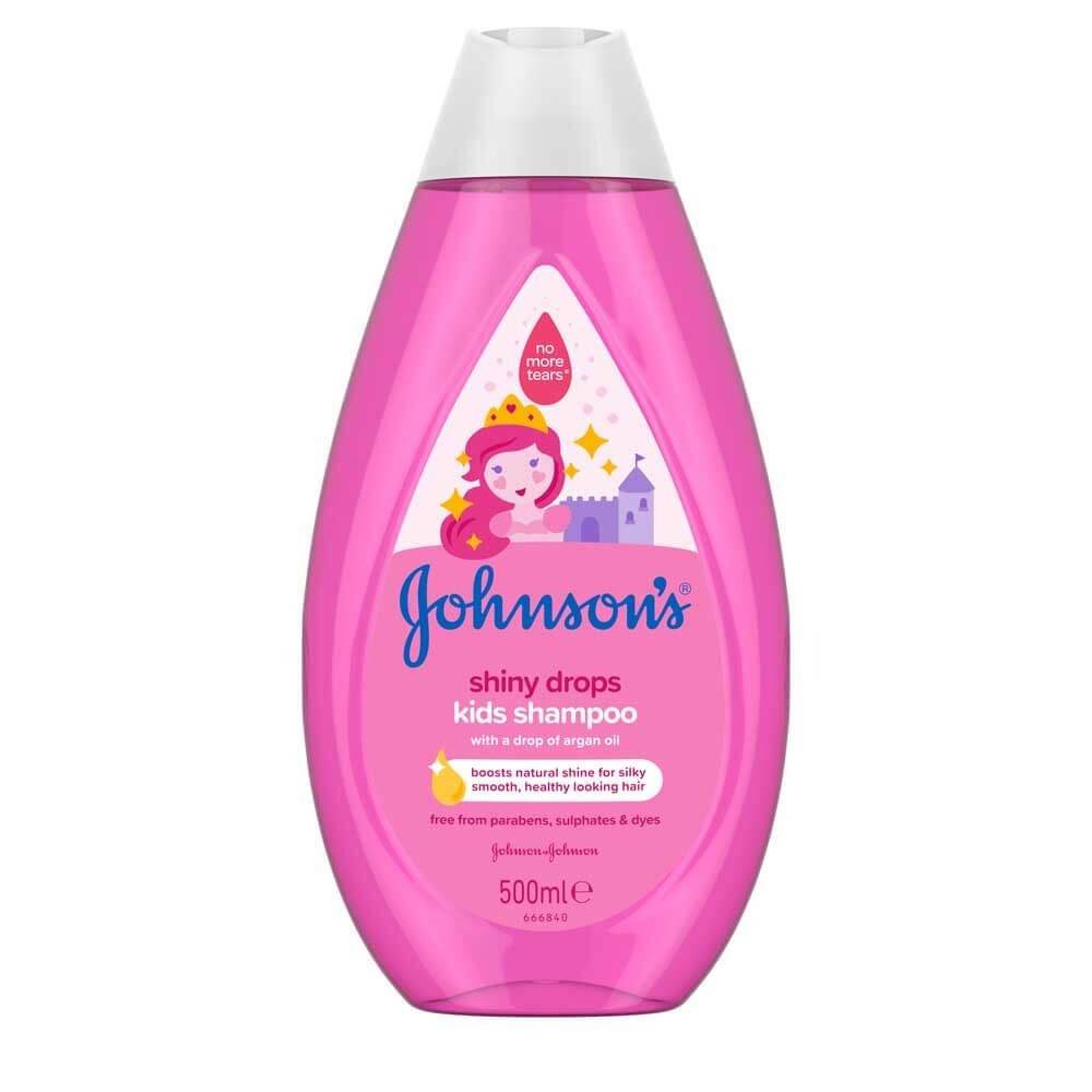 Johnsons Shiny Drops Kids Shampoo 500ml