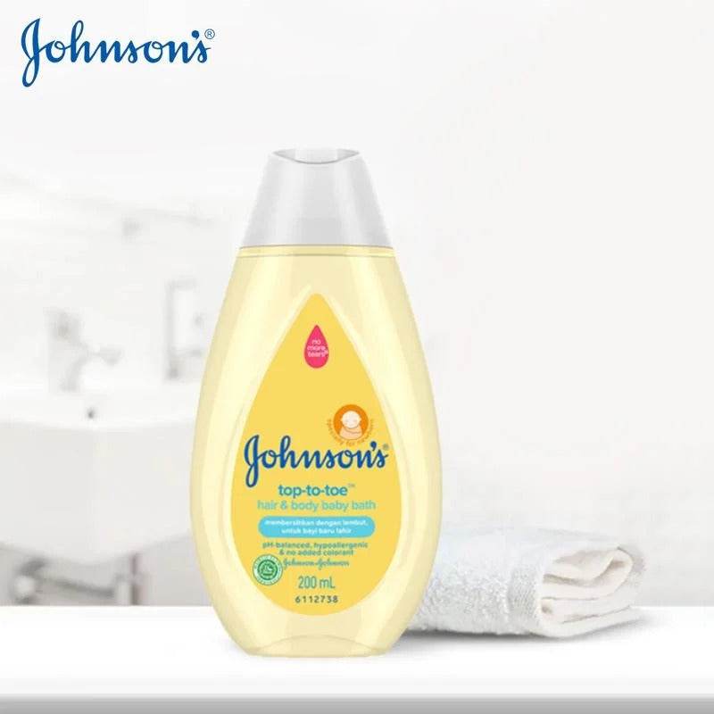 Johnsons Top to Toe Hair & Body Baby Bath 300ml