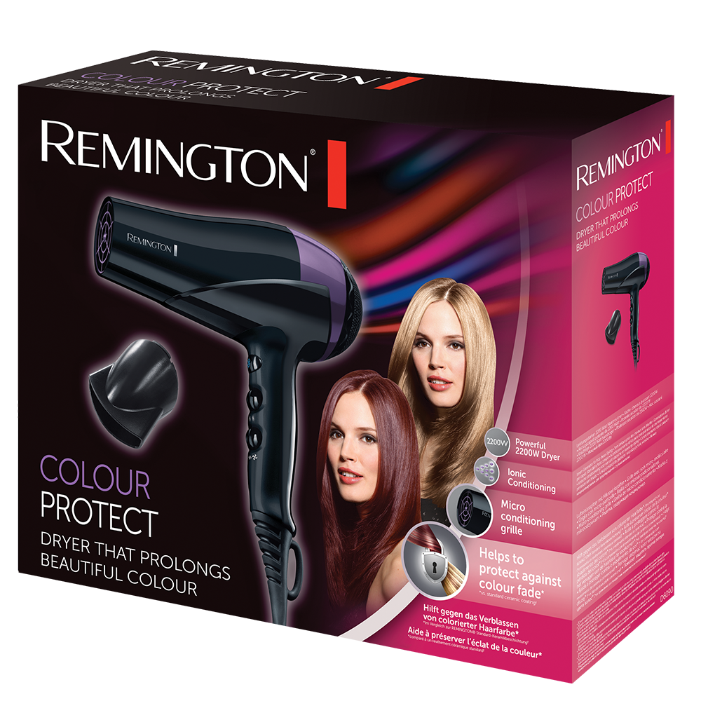 REMINGTON D6090 220W COLOUR PROTECT HAIR DRYER