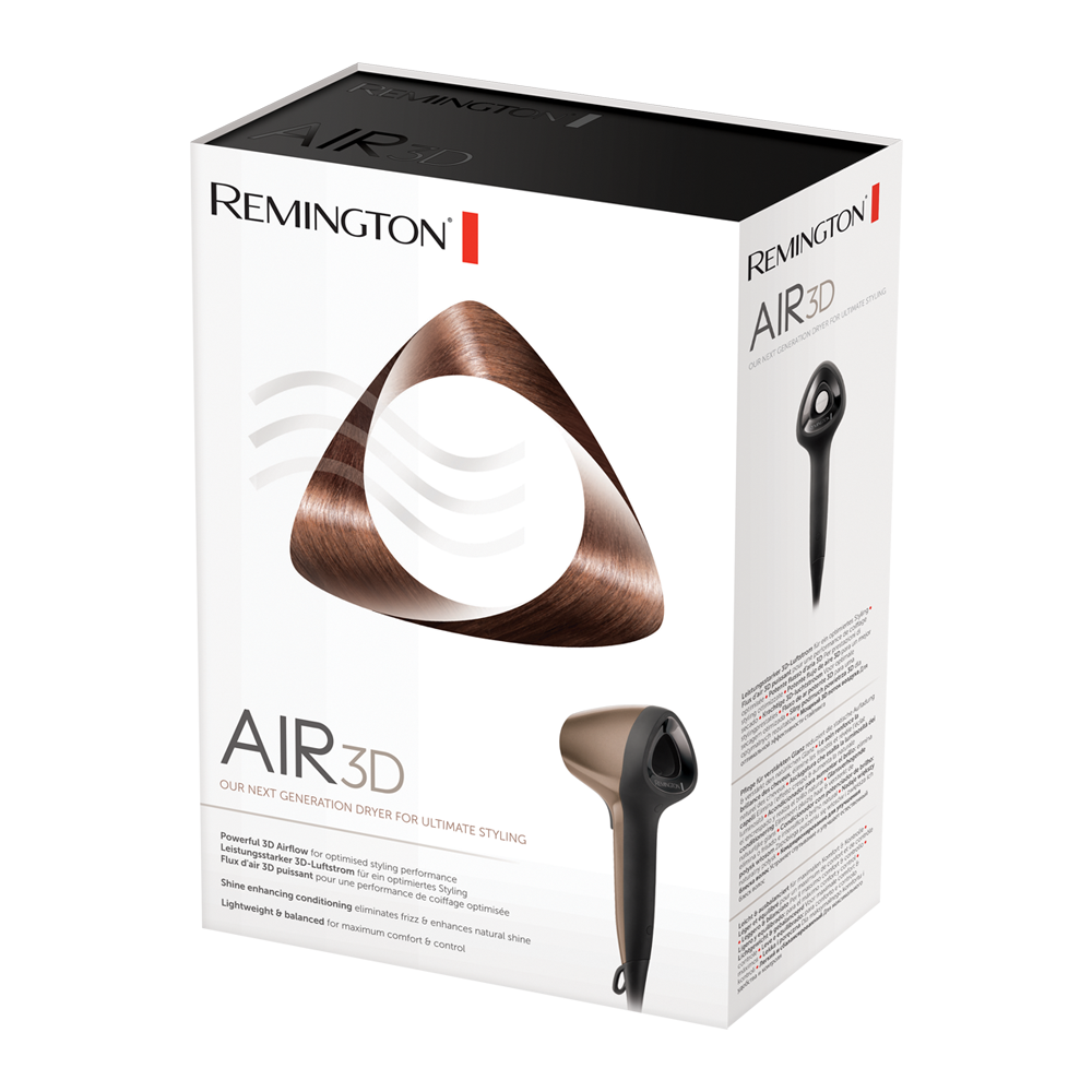REMINGTON D7777 AIR 3D HAIR DRYER