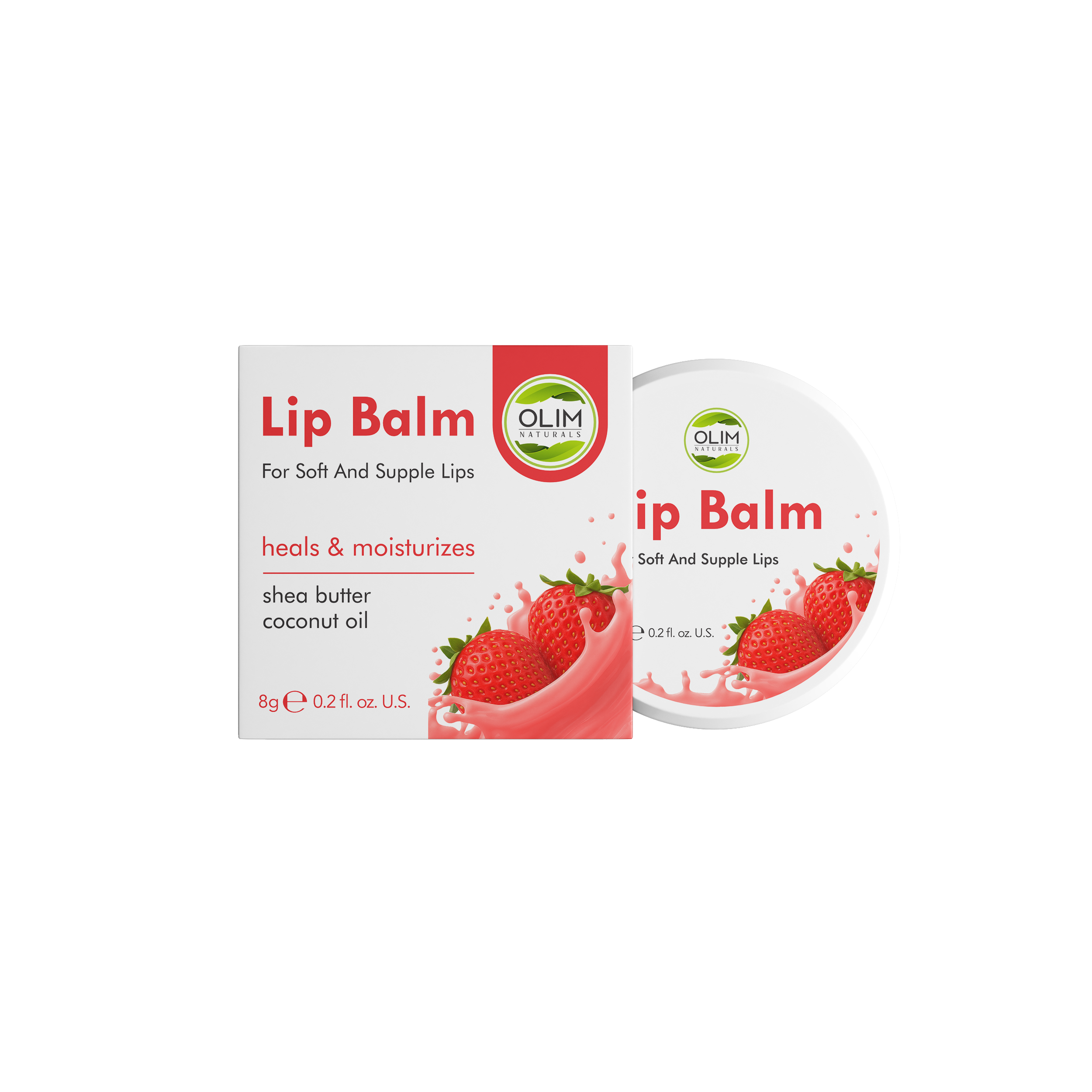 Lip Balm Lip Care | Olim Naturals Nourishing Repair Balm for Dry Lips