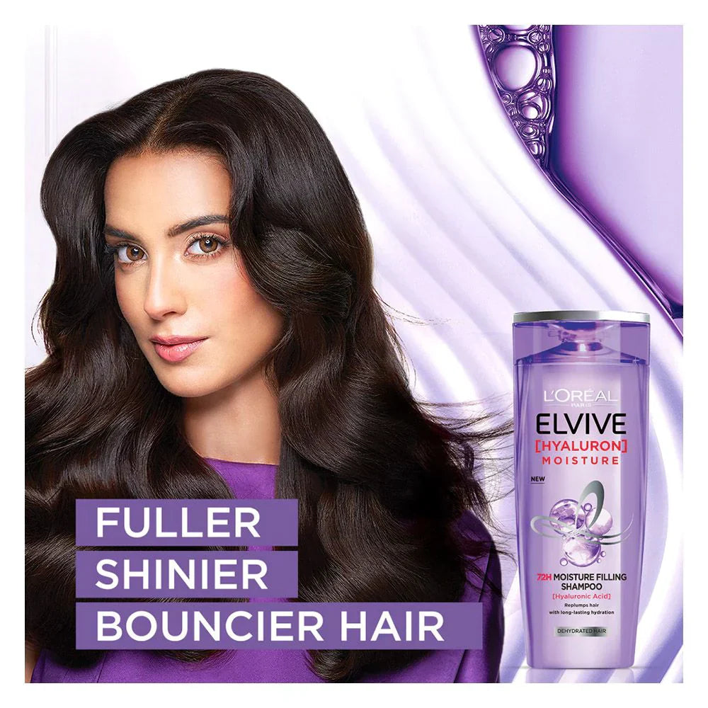 Loreal Elvive Hyaluron Moist Filling Shampoo 175Ml