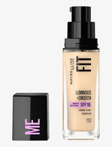 Maybelline Fit Me 110 Luminous+Smooth Foundation 30ml Maybelline  