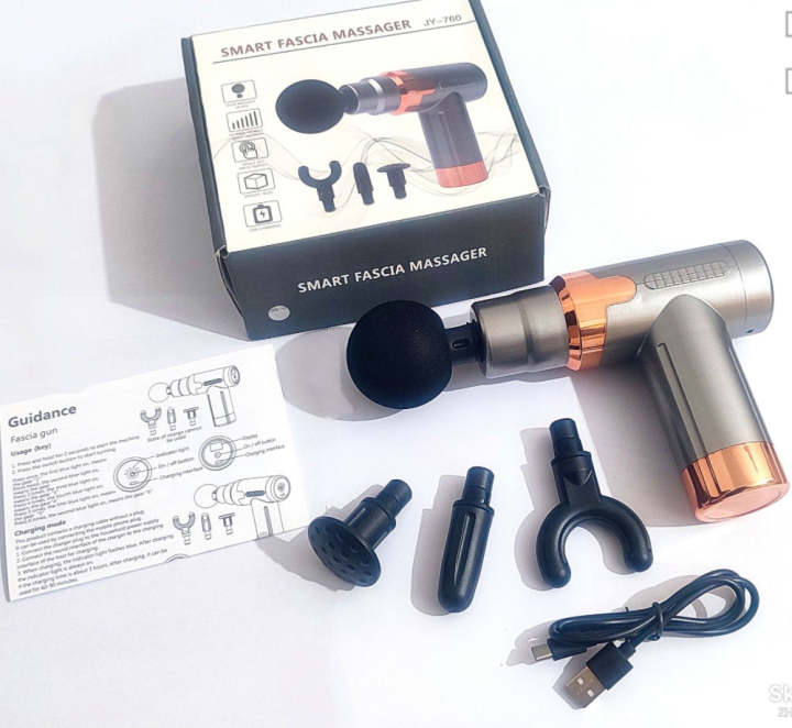 BODY MASSAGE GUN , DEEP TISSUE MUSCLE MASSAGER
