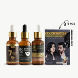 Men’s Care Bundle – Glow & Grow Black Rose Color Experts  