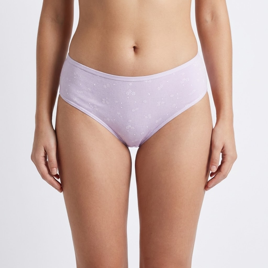 Multi Color Brief Panty Pack Of 6-B227