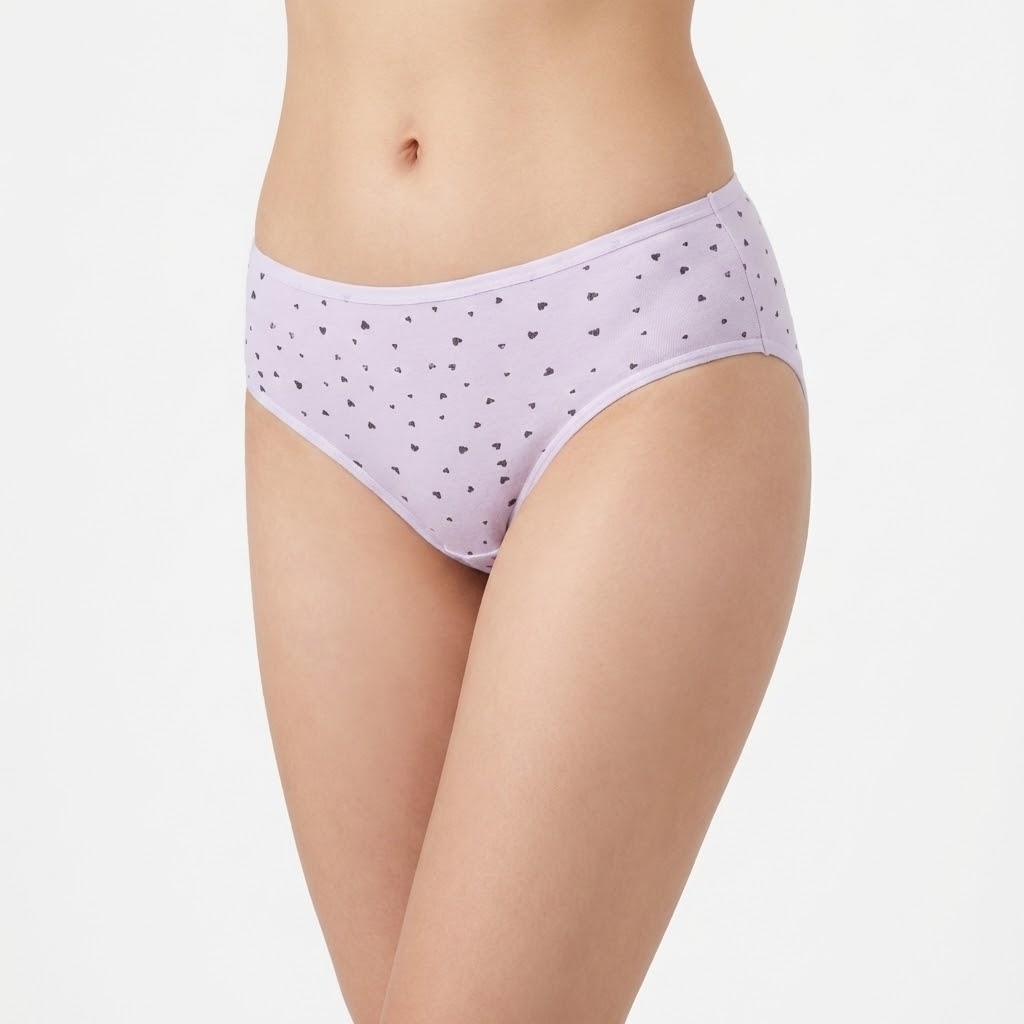 Multi Color Brief Panty Pack Of 3-B247