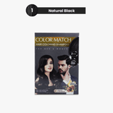 Color Match Hair Coloring Shampoo Black Rose Color Experts  