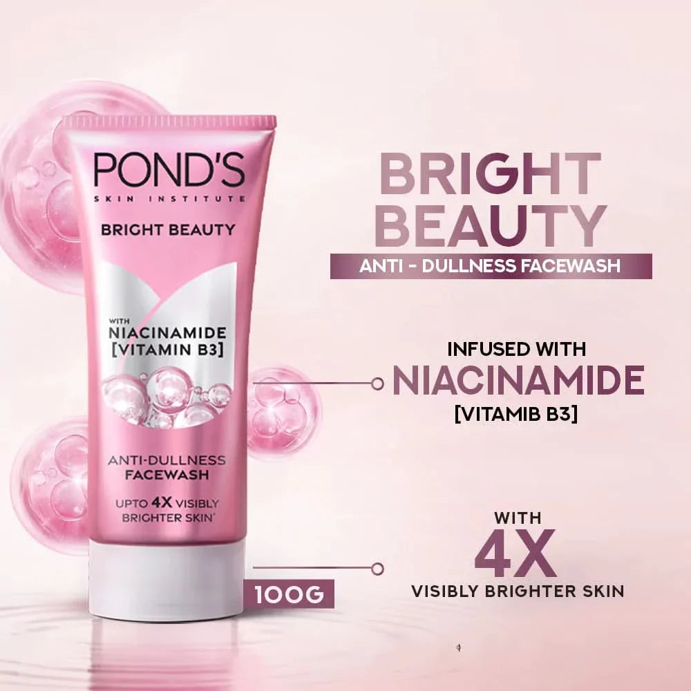 POND'S BRIGHT BEAUTY FACEWASH 100G