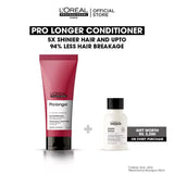 Buy Pro Longer Conditioner and Get FREE Metal Detox Shampoo Worth Rs. 3200 Loreal Professionnel  