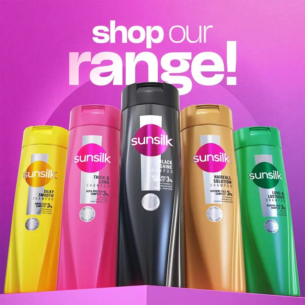 SUNSILK BLACK SHINE SHAMPOO 400ML