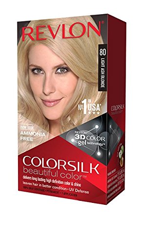 Revlon Color Silk 80 LIGHT ASH BLONDE