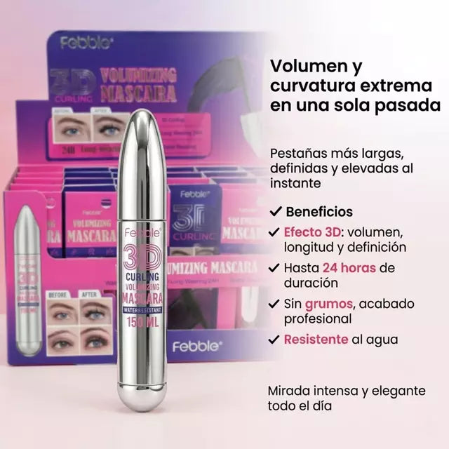 Febble 3D Curling Mascara 3d 16g