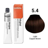 Loreal Majirel Hair Color - 5.4 Light Copper Brown