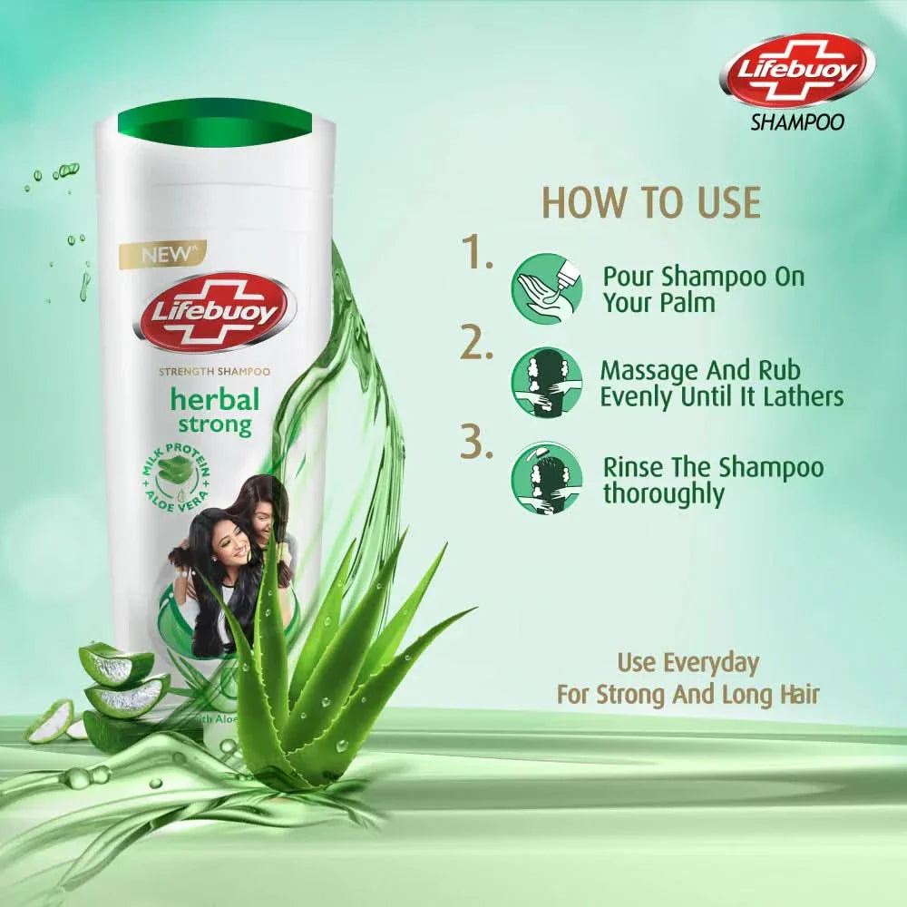 LIFEBUOY HERBAL SHAMPOO 375ML