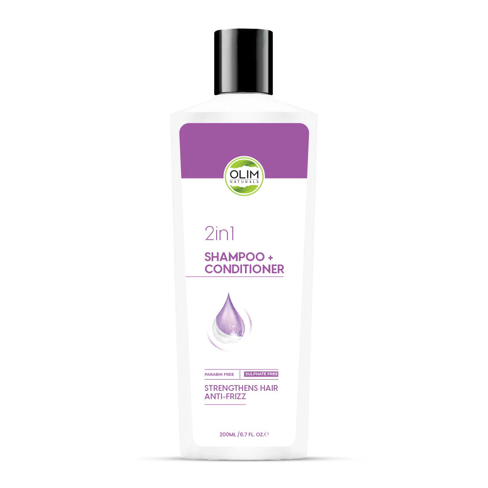 2 in 1 Shampoo + Conditioner – Smooth, Soft & Clean Hair