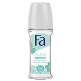 FA Roll on Anti-Perspirant Soft & Control Fresh Jasmine Scent FA  