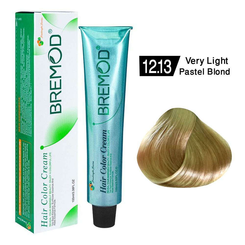 12.13 Bremod Hair Color 100ml Very Light Pastel Blond