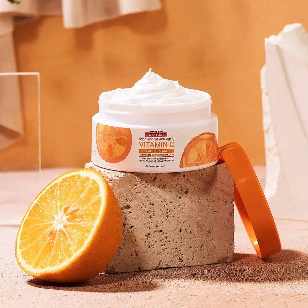 Vitamin C Brightening & Anti Aging Face Cream Saeed Ghani  