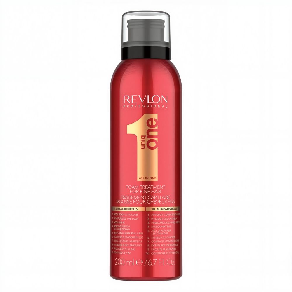Revlon Professional UniqONEâ„¢ Foam Treatment - 200ml - "All-in-One" 10 Benefits Hair Serum - Classic Fragrance