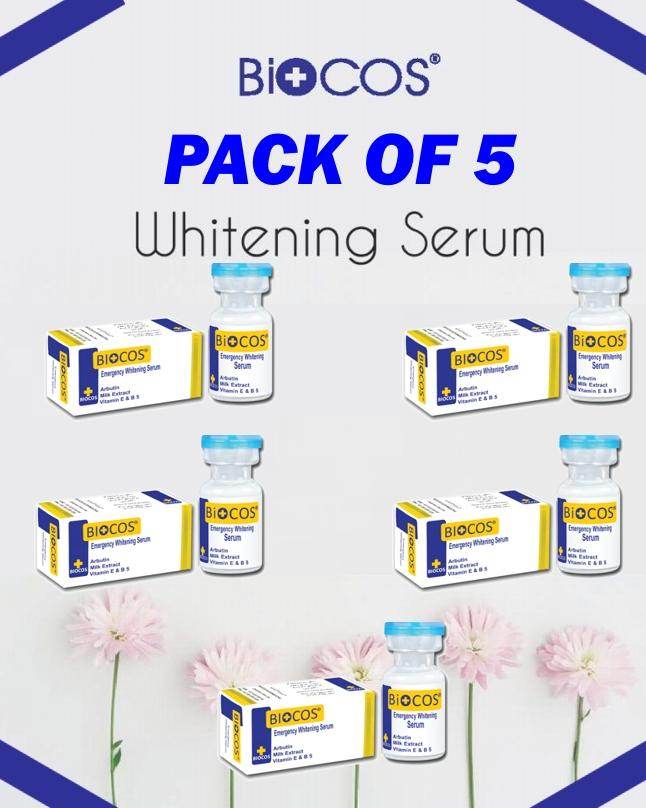 Pack Of 5 - Biocos Serum For All Skin Types
